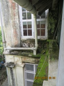 Achterzijde van het gebouw waar het archief gevestigd is